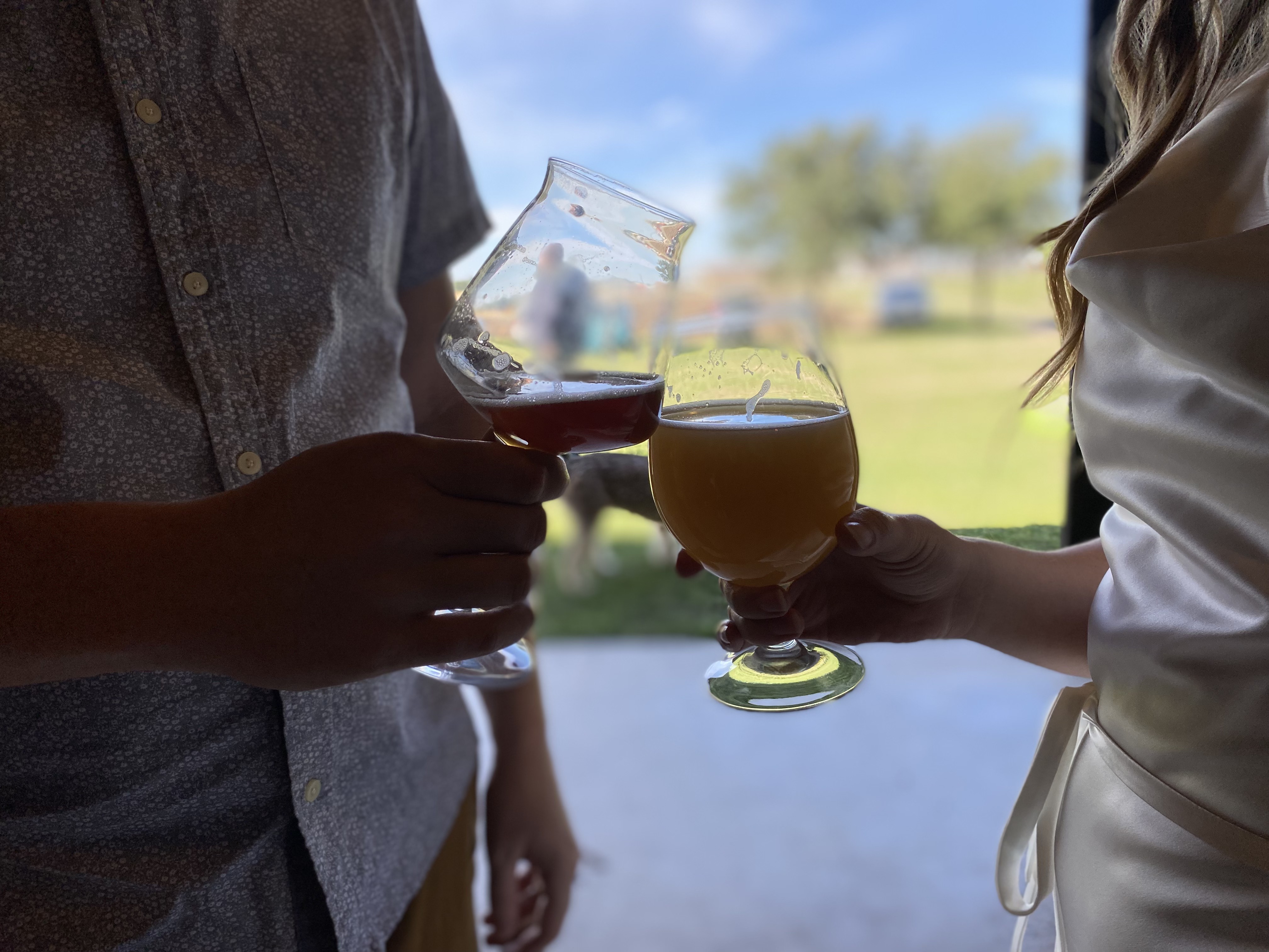 Private Wedding Event at Hawkins Farmhouse Ales in Lockhart, Texas